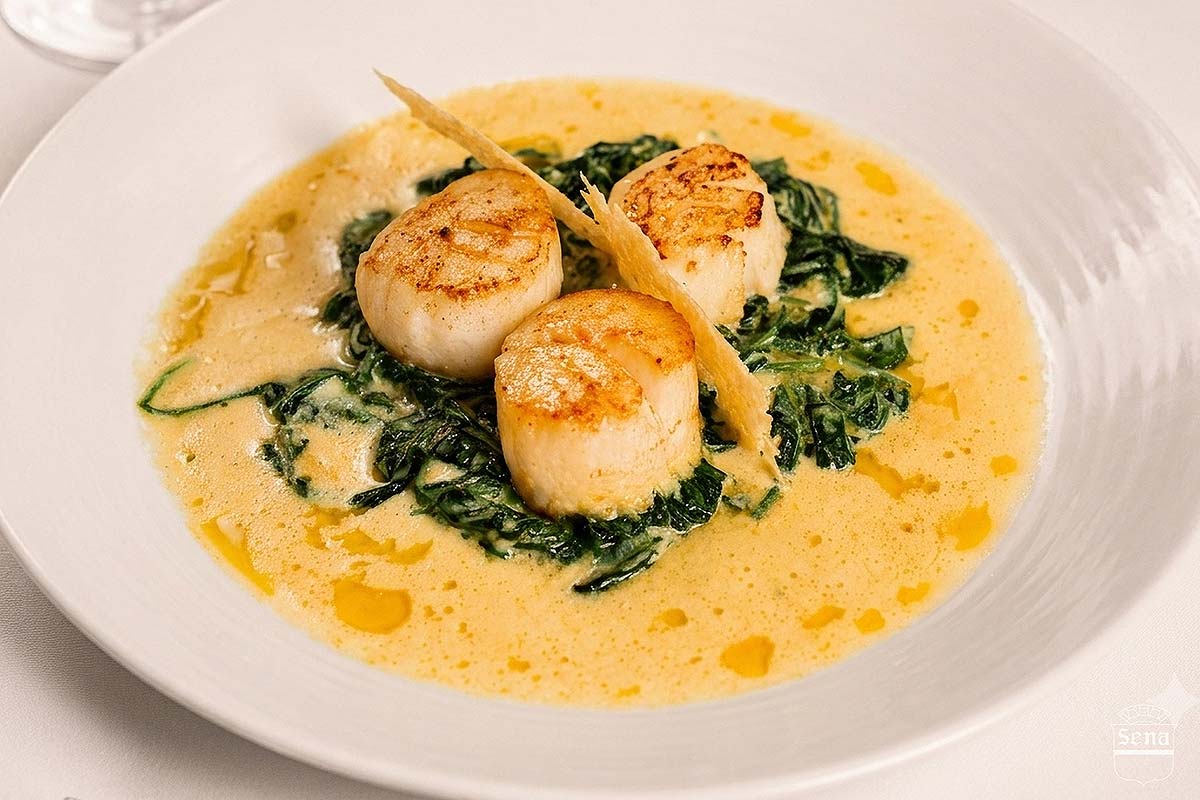 50th Anniversary menu highlight dish at La Famiglia