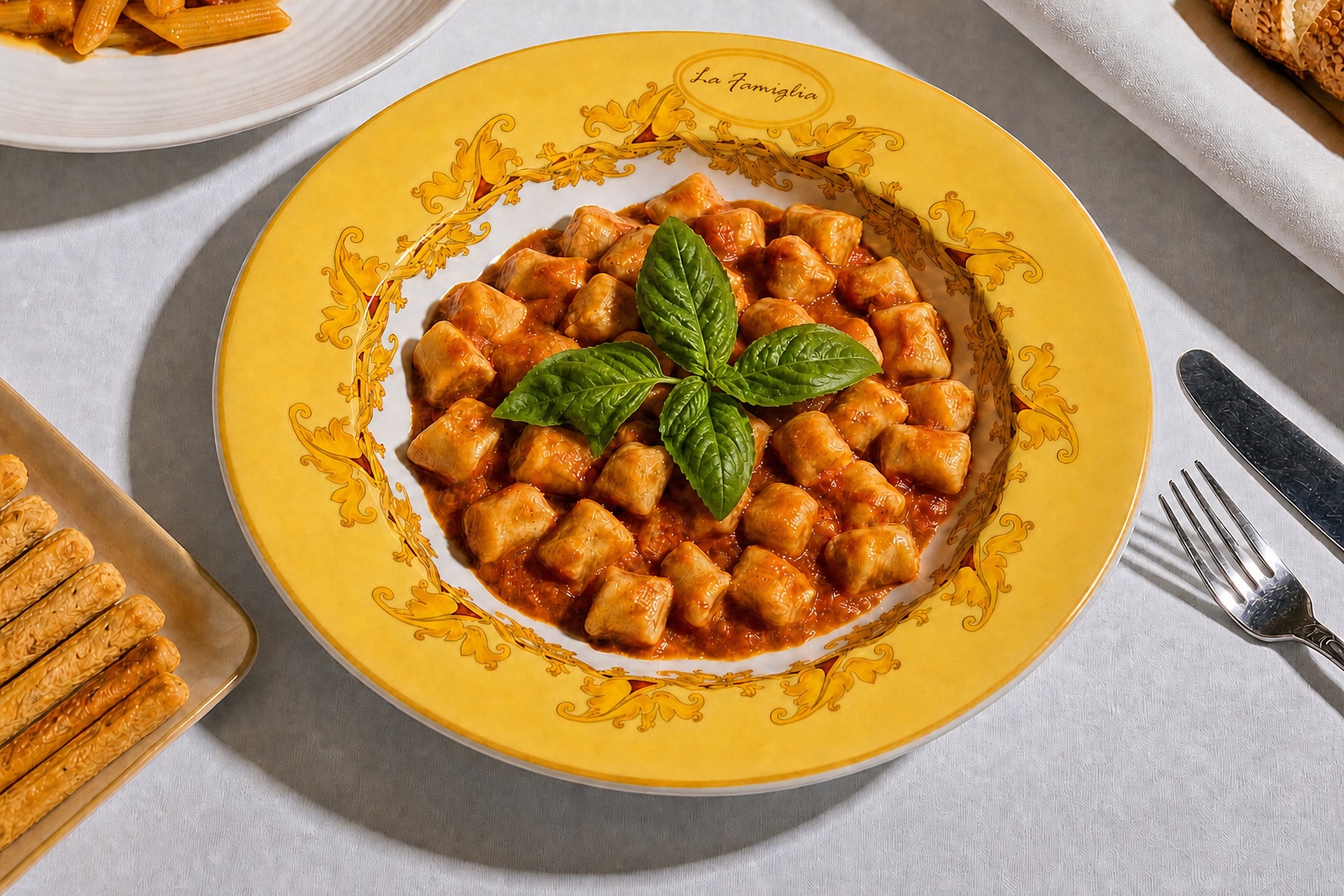 Gnocchi alla Sena at La Famiglia Ristorante