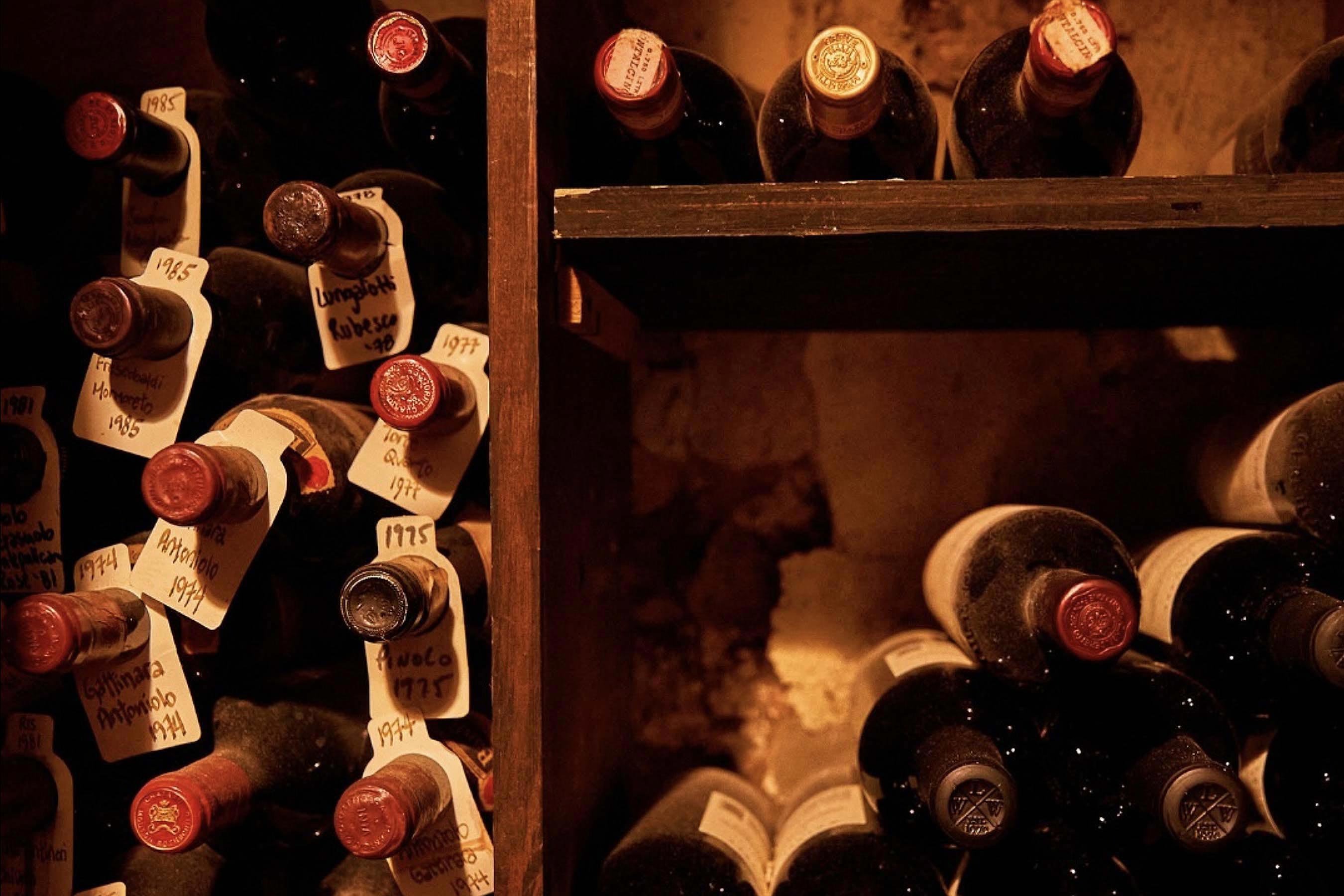 La Famiglia award-winning wine cellar