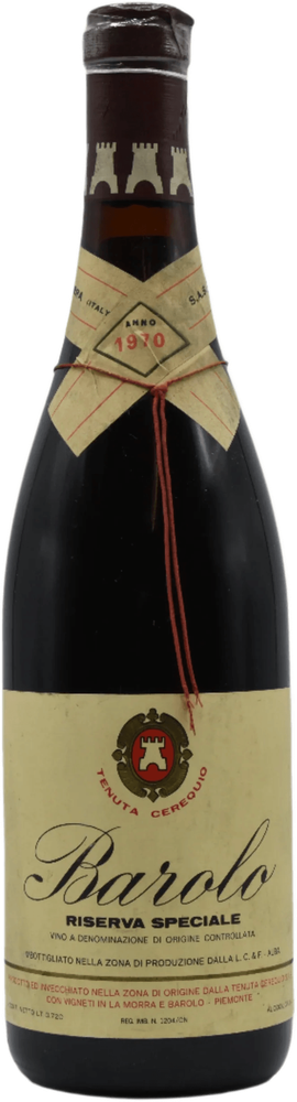 Barolo Riserva Speciale