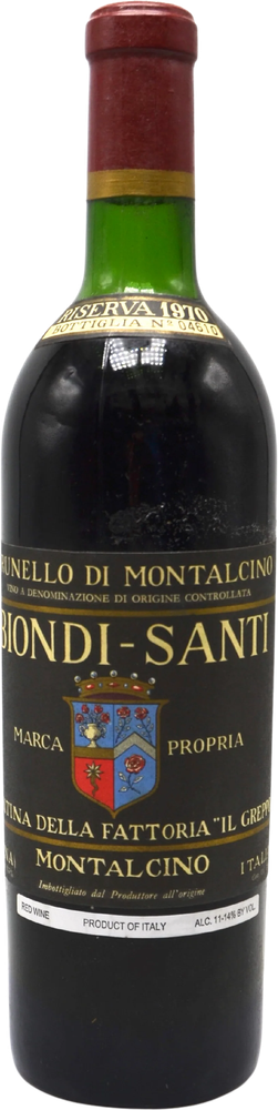 Brunello di Montalcino Riserva